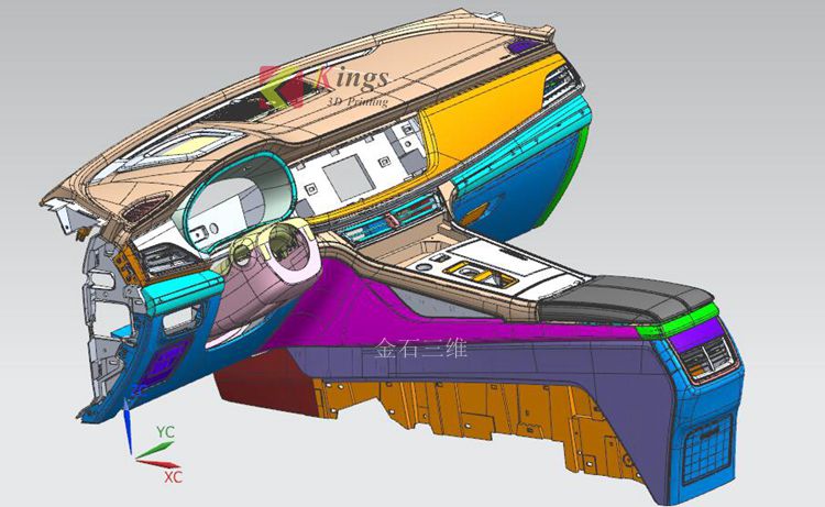 深挖两年，秋平模型借助金石3D打印机崛起为重庆汽车手板之