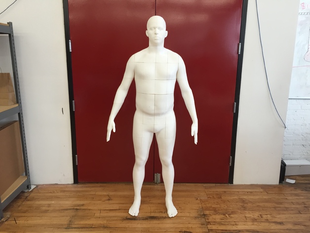 人体模型3D打印机