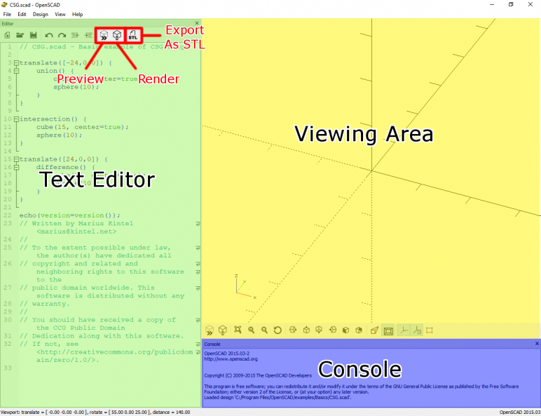 OpenSCAD教程-初学者的5个简单步骤