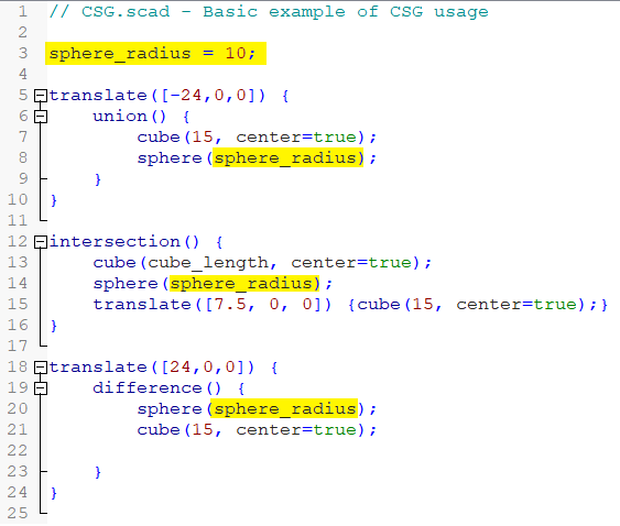 OpenSCAD教程-初学者的5个简单步骤