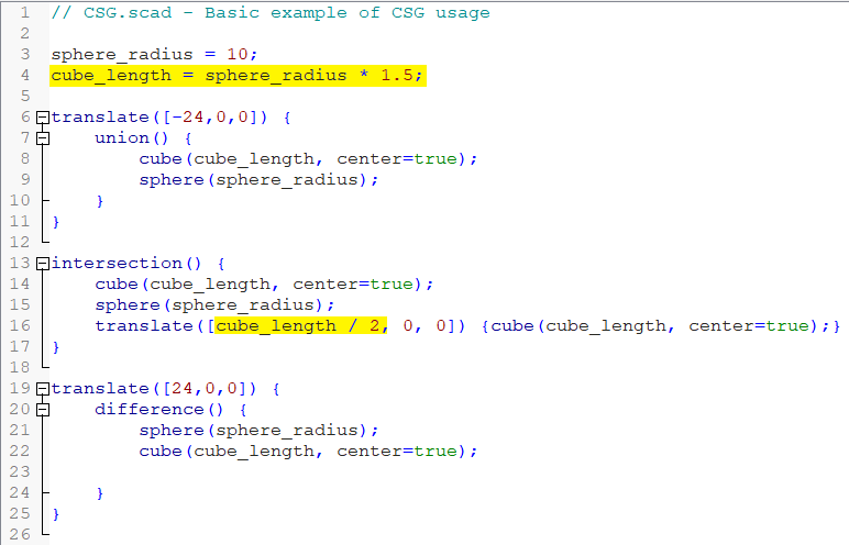 OpenSCAD教程-初学者的5个简单步骤